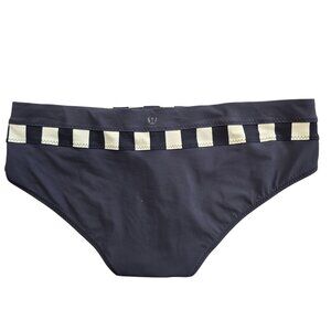 Lululemon shanti surf hipster navy blue Bikini Swim Bottom Striped 4 (size bar)